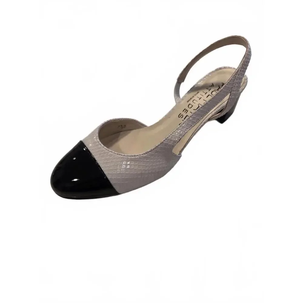 Paul Mayer‎ Attitudes Block Heel Slingback - Size 7.5 NIB (New)